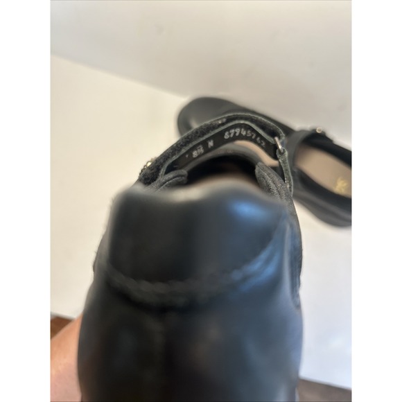 SAS Walk Easy Comfort Mary Janes Shoes Black Leather Hook Loop Women's Size 8.5N - Picture 7 of 7